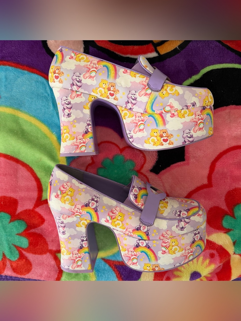 Care Bears Platform Shoes YRU DOLLS KILL - Picture 3 of 8